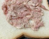 簡単　シーチキンホットサンド作り方7写真