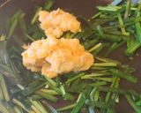 ニラと卵の白だし炒め作り方4写真