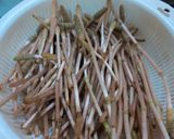 春の食べる野草「つくし」の　玉子とじ　　作り方1写真