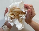 子ども大好き！サクサクのり塩れんこん作り方2写真