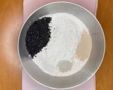 ハチミツ黒ごまパン⭐︎作り方1写真