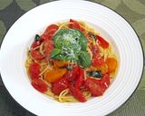 イタリアマンマ風トマトパスタ作り方6写真