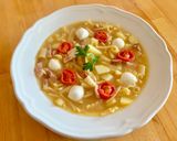 ジャガイモのスープパスタ作り方6写真