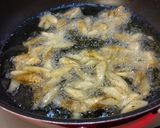 鶏もも肉と根菜の揚げ煮。作り方2写真