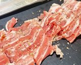 豚肉のズッキーニと茄子のポン酢炒め作り方1写真