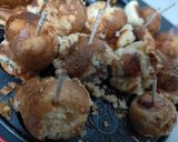 たこ焼き器で作るハットグ作り方8写真