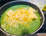 ほうれん草ミルクチーズソースの旨味パスタ作り方10写真