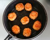 チーズ和栗in鶏つくね〜食べてびっ栗!!〜作り方8写真