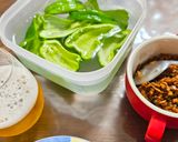 肉味噌（野菜と一緒に食べる用）作り方15写真