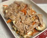 さっぱり 米なすと豚肉のレンジ蒸し作り方4写真