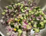 ビリヤニの付け合わせライタ作り方3写真