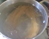 🍑桃とミントとパルメジャーノの冷製パスタ作り方8写真