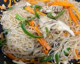 玉ねぎ麹漬け鶏むねと春菊と春雨の春巻き作り方6写真