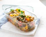 しらすと夏野菜のガパオ風ライス作り方11写真