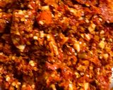 大量の唐辛子🌶️で本場中国式の辛味噌作り作り方8写真