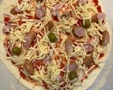 孫と作る本格ピッザ🍕作り方6写真