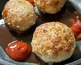 とろりチーズのっけハンバーグ作り方4写真