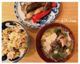 竹の子と豚肉の具だくさん中華スープ作り方4写真