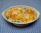 信州産ほうれん草と鮭♪クリーミィ贅沢グラタン🧀✨作り方13写真