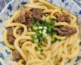 もう無理な日の⭐️レンチン肉うどん作り方4写真