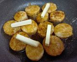 やみつき♪長いもの甘辛バター焼き作り方3写真