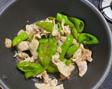 甘ししとうと豚肉の塩昆布炒め✨作り方4写真