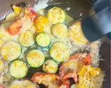 野菜だけで居酒屋級♪ズッキーニチーズ焼き作り方6写真