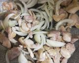 鶏肉とそら豆のクリームパスタ作り方5写真