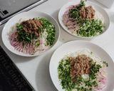 冷やして美味しい！豆乳肉みそそうめん作り方7写真
