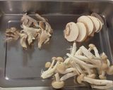 サイゼ再現!キノコとほうれん草のクリームパスタ♪作り方2写真