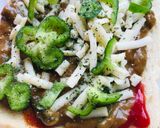 のこったカレーで●ピザ風カレートースト作り方1写真