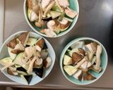 簡単洋風ウスター梅味豚こま大根青椒肉絲風作り方10写真