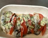 トマトと牡蠣のガーリック焼き作り方4写真