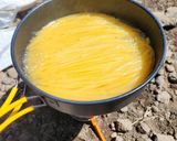 【山ご飯】春キャベツとベーコンのペペロン作り方10写真