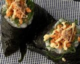 鮭フレークと大葉のおにぎり作り方8写真