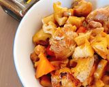 焼肉の生だれでチキンとれんこんの甘辛煮作り方12写真