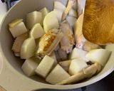 大根と鶏手羽先の煮込み作り方4写真