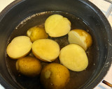 小芋と厚揚げの炊いたん作り方1写真