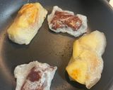 ライスペーパーで作る⭐︎三角チョコパイ作り方4写真