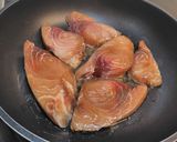 漬けて焼くだけ♪めかじきの和風ステーキ作り方3写真