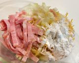 玉ねぎとベーコンチーズのポテトガレット作り方2写真