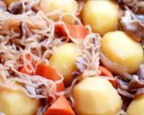 糸こんにゃくたっぷり☆ヘルシー☆肉じゃが作り方16写真