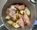 手羽元のぽん酢煮作り方3写真