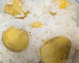 塩だけで栗ごはん作り方6写真