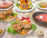 親子で作ろう！かわいいハロウィンバーガー作り方8写真
