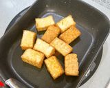 食べたらお好み焼き♪キャベツ厚揚げ焼き作り方4写真