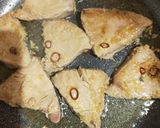 カツオのガーリックパスタ作り方3写真