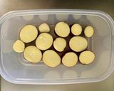 レンジで！りんごとさつまいものレモン煮作り方2写真