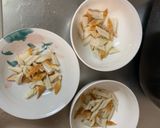 肉無チクワ味噌クリームパスタ味野菜炒め作り方2写真