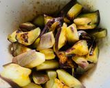 私の ナスのねぎだれ作り方4写真